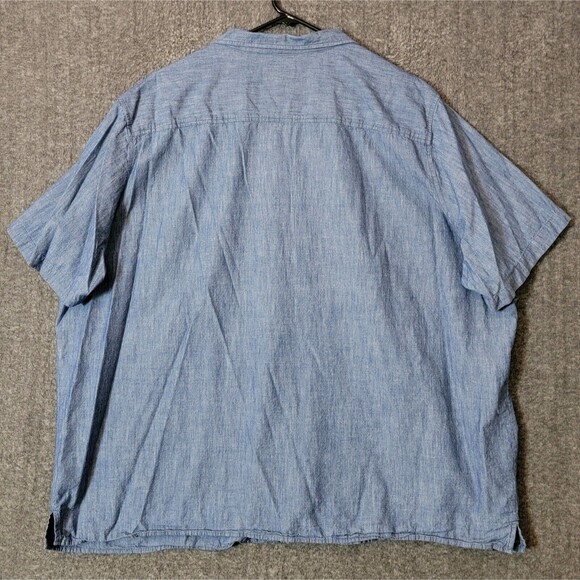 Goodfellow & Co Blue Casual Button Down Shirt - Picture 7 of 11